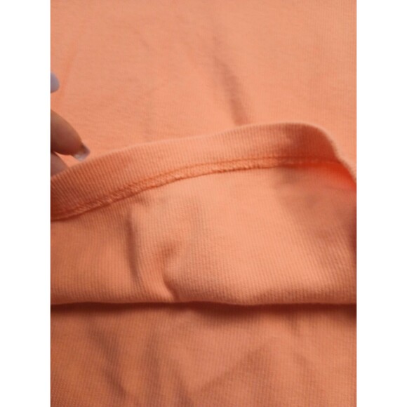 Smith & Watkins Sz L Men Orange Textured  Polo Shirt - Picture 10 of 12